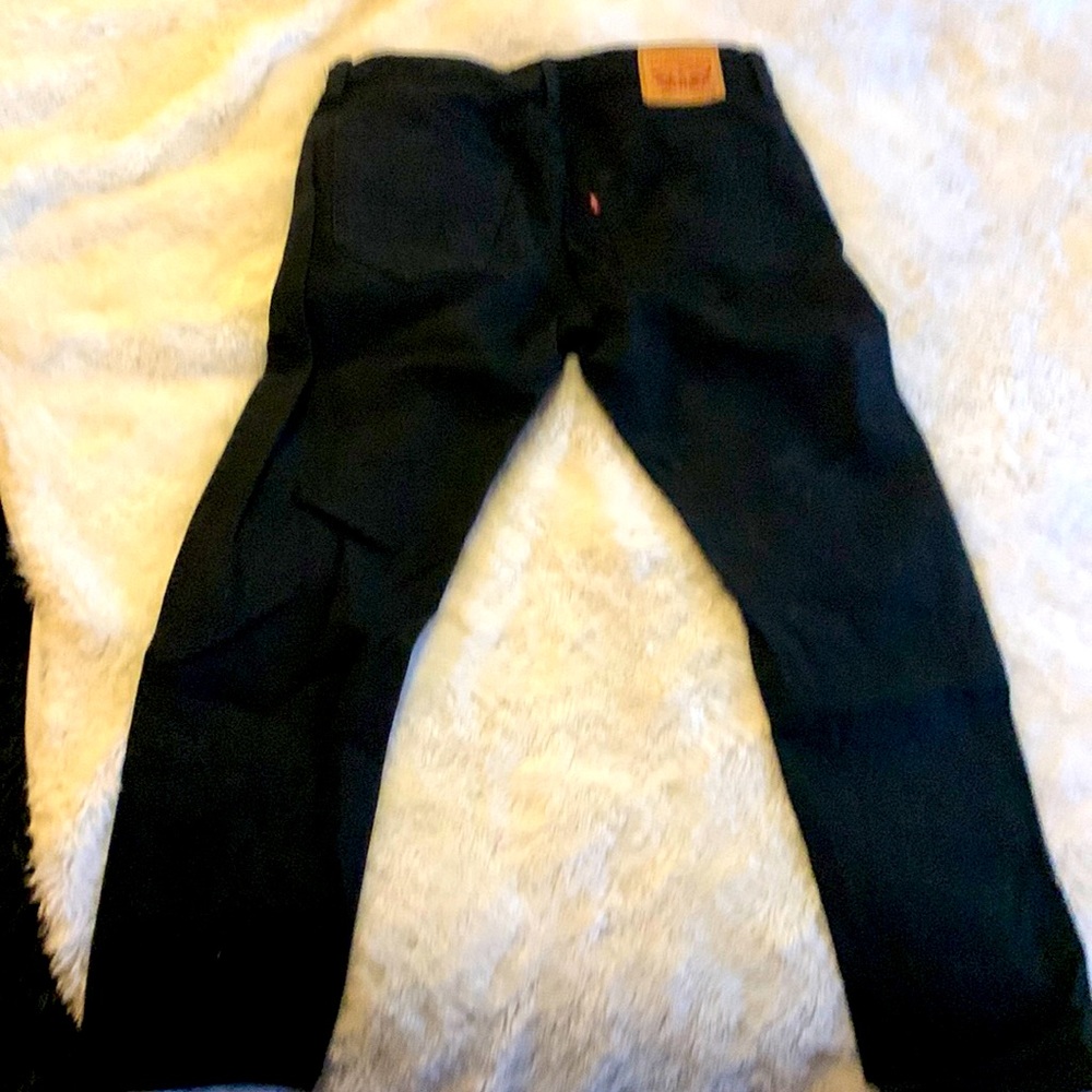 Black Levi 501 jeans